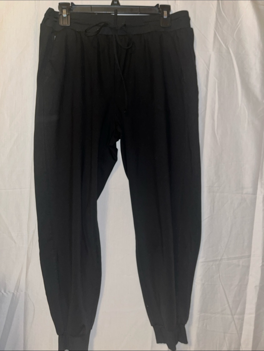 Rachel Zoe Black Women's Drawstring Jogger Pants